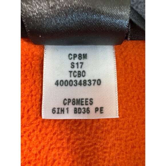 The North Face Half-Zip Fleece Jacket Mens L/G Orange Polyester Light Bright - Picture 9 of 14